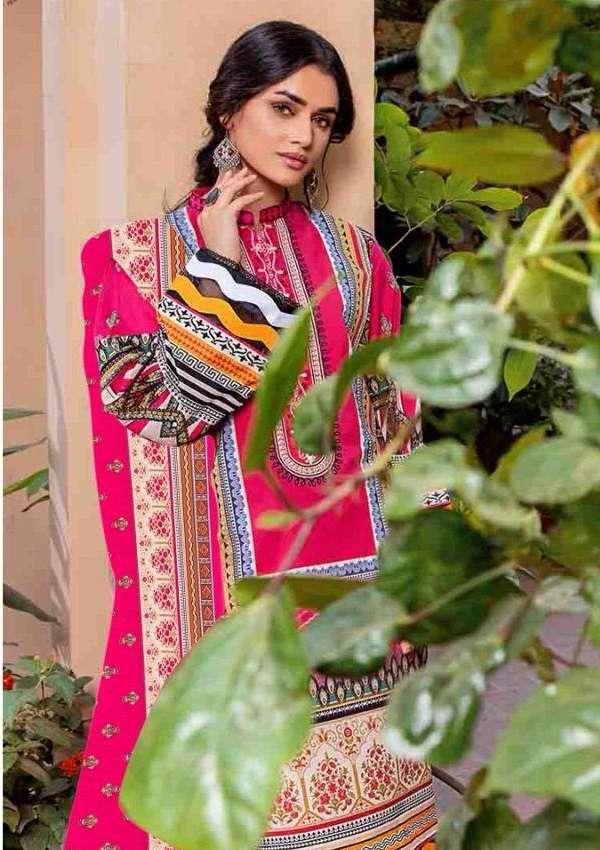 CHEVRON LUXURY LAWN Desgin no 1337 by Mehbbob tex